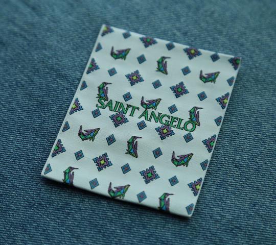 Self adhesive garment label & custom woven label