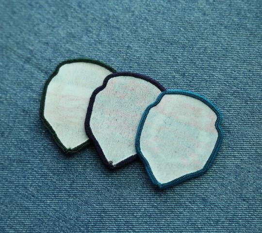 high-density woven badge with high quality and competitive price