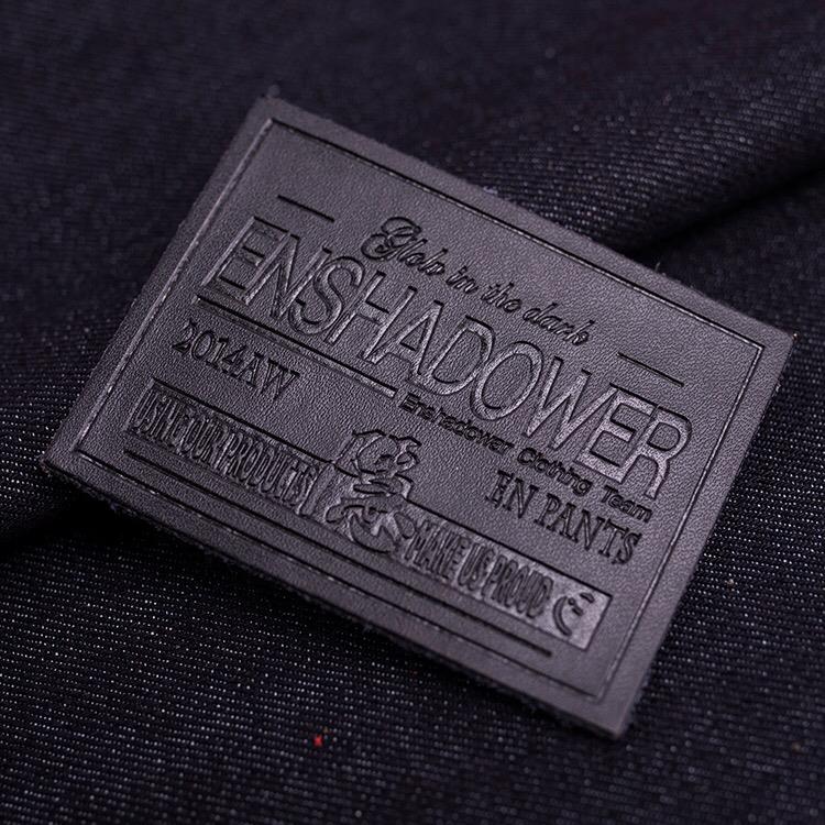 Custom Jeans Genuine Leather Patch