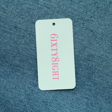 Custom Thin Paper Tag For Underwear