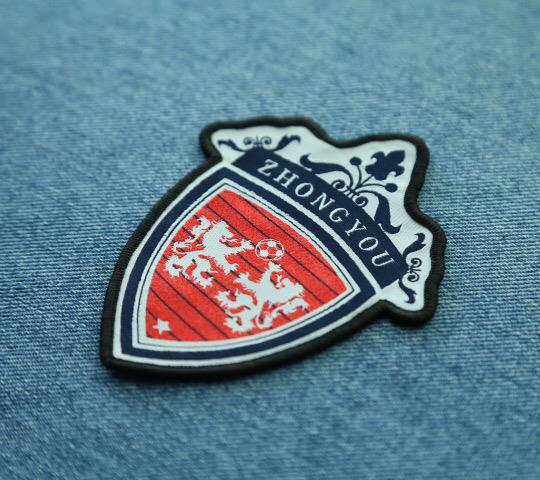 Iron-On Football Soccer Club Woven Patch