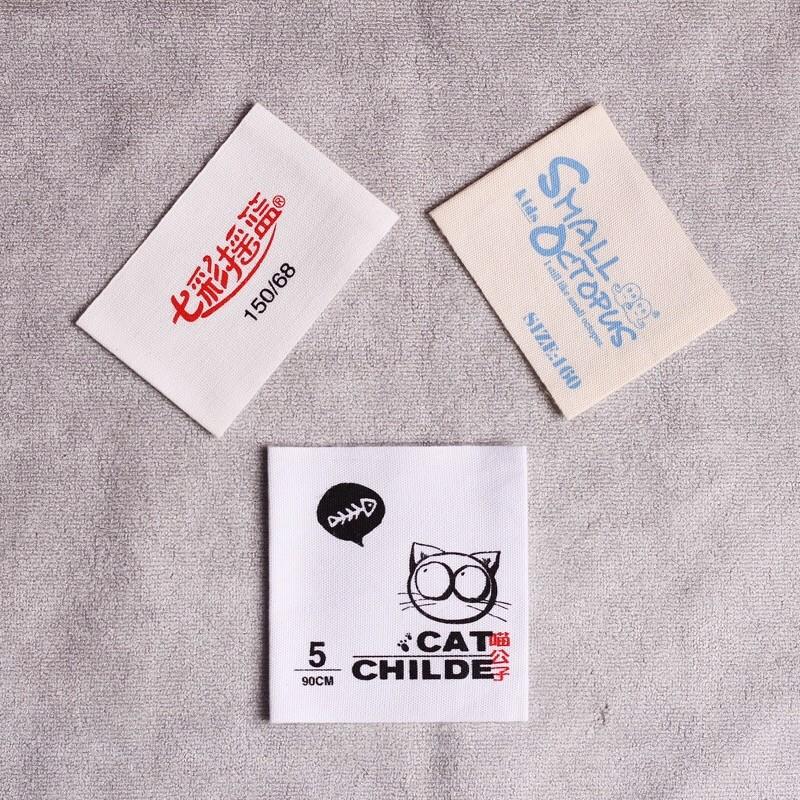 Customized Logo Printing Clothing Label