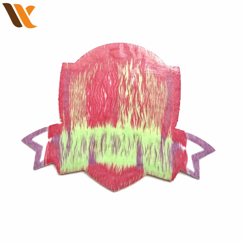 Custom School Woven Patches with Glue Back 3
