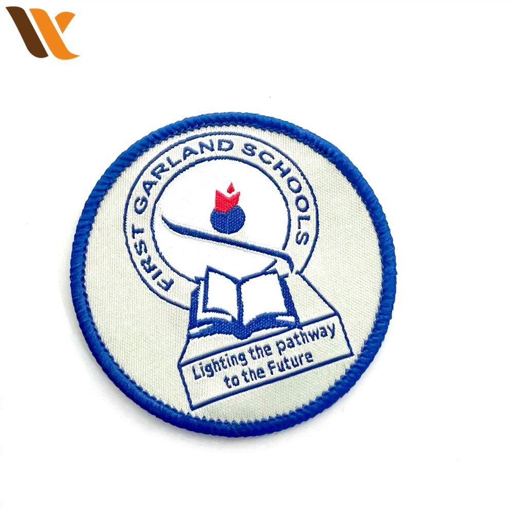 Custom HD School Clothing Woven Patches 3