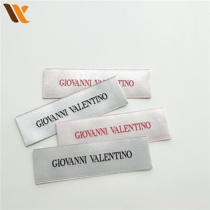 Custom Jacquard Brand Fabric Woven Tags