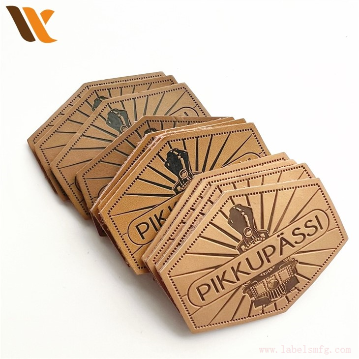 Custom Made Different Colors Leather Labels